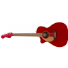 Fender Newporter Player LH Candy Apple Red Westerngitarre (mit Tonabhemer), Linkshander