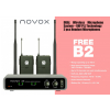 Novox Free B2 drahtloses Mikrofonsystem