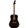 Fender Limited Edition Redondo Special Mahogany Open Pore Black Top Westerngitarre (mit Tonabnehmer)