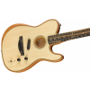 Fender American Acoustasonic Telecaster Ebony Fingerboard Natural Westerngitarre (mit Tonabnehmer)
