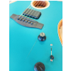 Fender American Acoustasonic Jazzmaster Ocean Turquoise Ebony Fingerboard Westerngitarre (mit Tonabnehmer) B-STOCK
