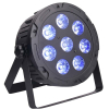 LIGHT4ME QUAD PAR 8x10W MKII RGBW LED - slim, paski reflektor LED