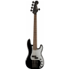 Fender Squier Contemporary Active Precision Bass V PH LRL Schwarz Bassgitarre