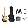Fender Squier Sonic Stratocaster MN 2TS Pack - E-Gitarre + GigBag + Gitarrenverstrker