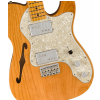 Fender American Vintage II 1972 Telecaster Thinline, Maple Fingerboard, Aged Natural E-Gitarre
