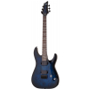 Schecter Omen Elite 6 See Thru Blue Burst  electric guitar