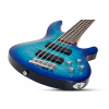 Schecter C-5 Plus Ocean Blue Burst bass guitar