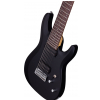 Schecter C-8 Deluxe Satin Black electric guitar