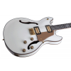 Schecter Signature Wayne Hussey Corsair-12 Ivory  electric guitar