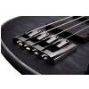 Schecter Hellraiser Extreme-4 See-Thru Black Satin bass guitar
