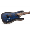 Schecter Omen Elite 7 See Thru Blue Burst   electric guitar