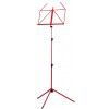 K&M 100/1 music stand, foldable, red