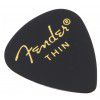 Fender 351 Black Pick thin Plektrum
