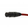 4Audio MIC PRO 1,5m Stealth Red Kabel