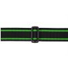 Filippe PA 5 guitar belt, black/green