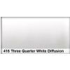 Lee 416 Three Qtr. White Diffusion 3/4 Farbfiilter, 50x60 cm