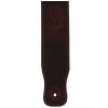 Filippe guitar leather belt 6,5 cm burgundy