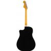 Fender Sonoran SCE Black V2 Westerngitarre (mit Tonabnehmer)
