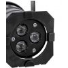 Eurolite LED PAR-16 3200K 3x3W Spot black -  Reflektor