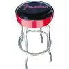 Fender 30 #8243; Black and Red  #8243;Fender #8243; Logo Barstool