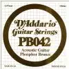 D #8242;Addario PB042 Saite fr Westerngitarre