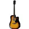 Fender Squier SA105 CE Dreadnought Sunburst Westerngitarre (mit Tonabnehmer)