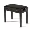 Grenada BG 27 piano bench, matte black, black drubbing