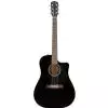 Fender CD 60SCE Black Westerngitarre