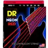 DR NRE 11 HiDef Red Neon Heavy Saiten fr E-Gitarre