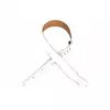 Belti GS18 Z3 Ledergrtel fr Gitarre, wei