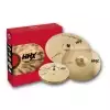 Sabian HHX Evolution Performance Set 14 #8242; #8242;hi-hat, 16 #8242; #8242;crash, 20 #8242; #8242;ride + 18 #8242; #8242;Ozone crash Beckensatz