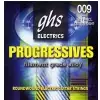 GHS PROGRESSIVES E-Gitarren-Saiten, Custom Light, .009-.046