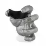 GuitarGrip Male Hand Silver Metallic L