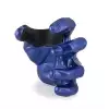 GuitarGrip Male Hand Blue Metallic L