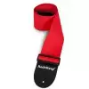 RockStrap Bass Strap Plain Red