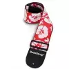 RockStrap Bass Strap Red Hibiscus