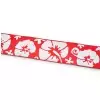 RockStrap Bass Strap Red Hibiscus