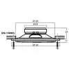 Monacor SPE-158/WS Deckenlautsprecher