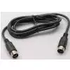 Monacor MIDI-182/SW Midikabel 1.8m