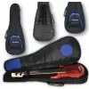 Kala Deluxe Bag, Solid Body U-Bass, Blue Logo