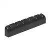 Graphtech Black TUSQ XL PT-1728-00 - Guitar Nut, Flat, Slotted, 6-String Gitarrensattel
