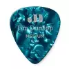 Dunlop Genuine Celluloid Classic Picks, Refill Pack, turquoise, medium