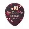 Dunlop Genuine Celluloid Teardrop Picks, Refill Pack, shell, medium