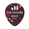 Dunlop Genuine Celluloid Teardrop Picks, Player′s Pack, shell, heavy