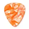 Dunlop Genuine Celluloid Classic Picks, Refill Pack, perloid orange, thin