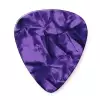 Dunlop Genuine Celluloid Classic Picks, Refill Pack, purple, medium