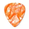 Dunlop Genuine Celluloid Classic Picks, Refill Pack, perloid orange, medium