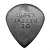 Dunlop Ultex Jazz III 2.0 Picks, Player′s Pack, 2.00 mm