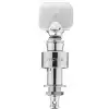 Grover Geared Banjo Pegs, Chrome / Square Pearl Button