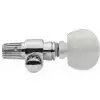 Grover Geared Banjot 5-th Peg, Chrome / Round Pearloid Button